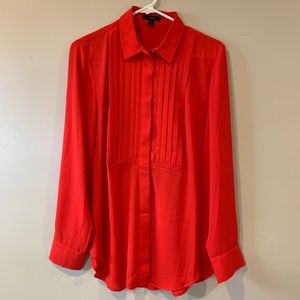 J.crew button down tuxedo shirt